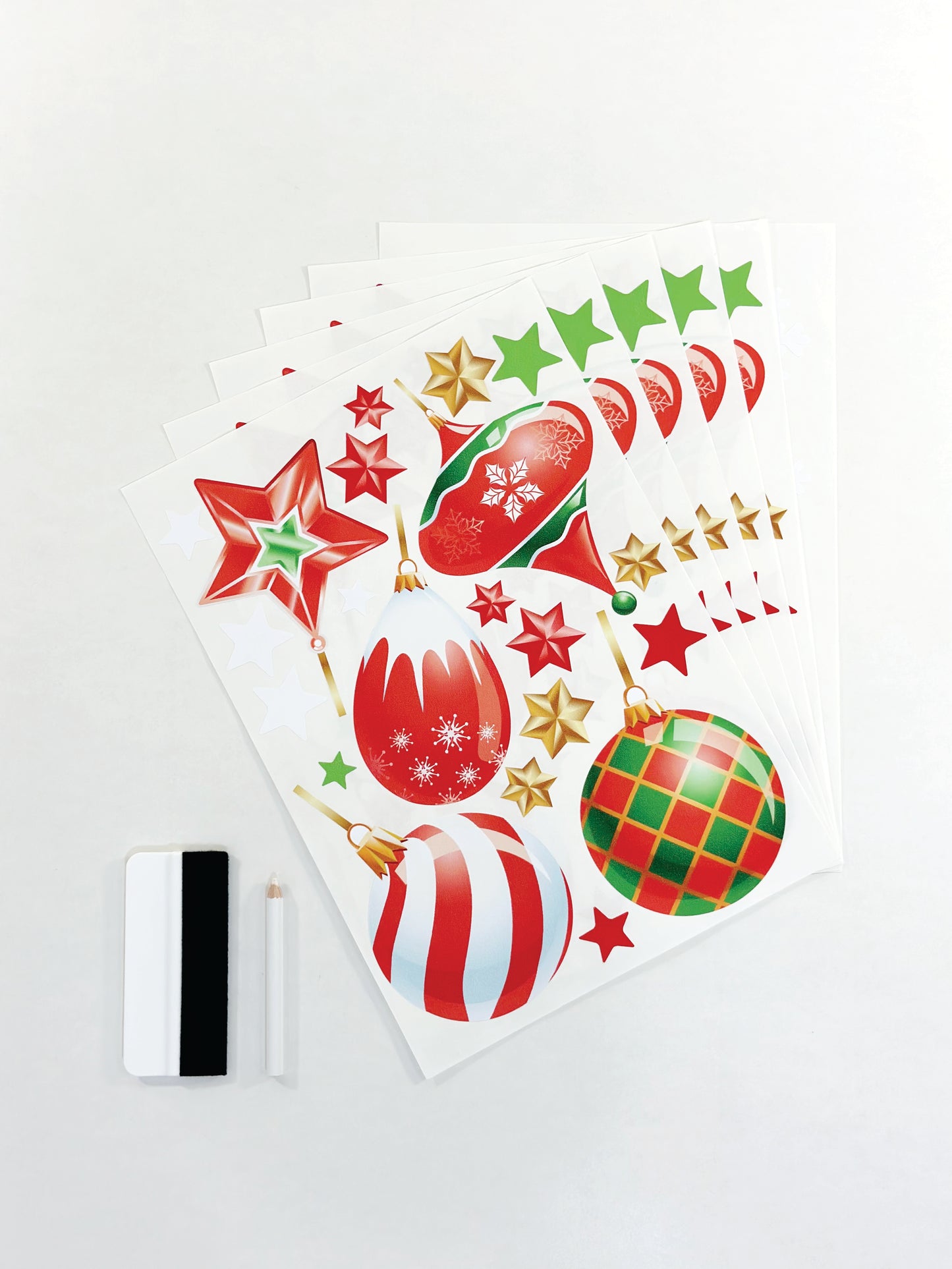 Christmas Sign Writing Kit - Multi Ornaments