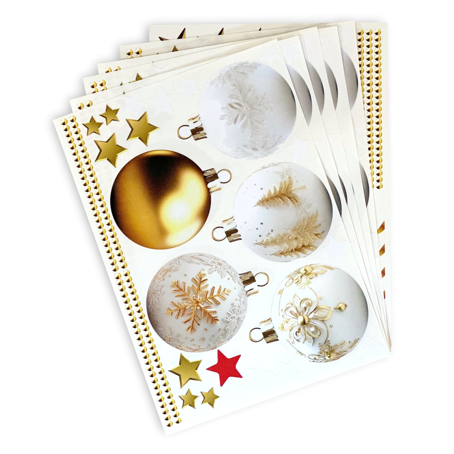 Christmas Sign Writing Kit - White and Gold