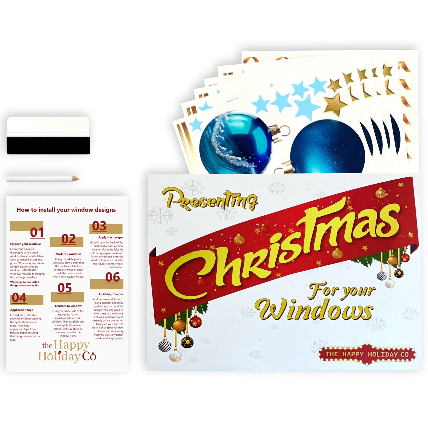 Christmas Sign Writing Kit - Ocean Theme