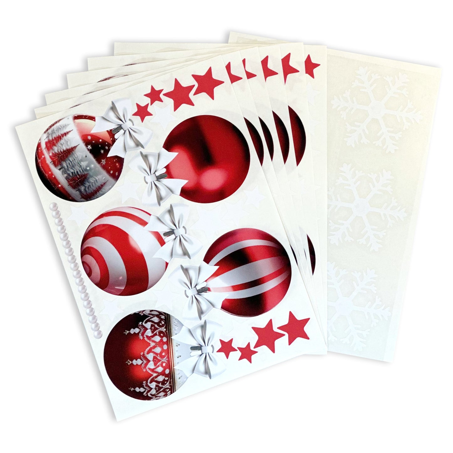 Christmas Sign Writing Kit - Red & White + Snow