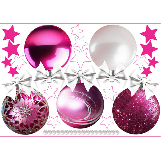 Christmas Sign Writing Kit - Magenta Galaxy