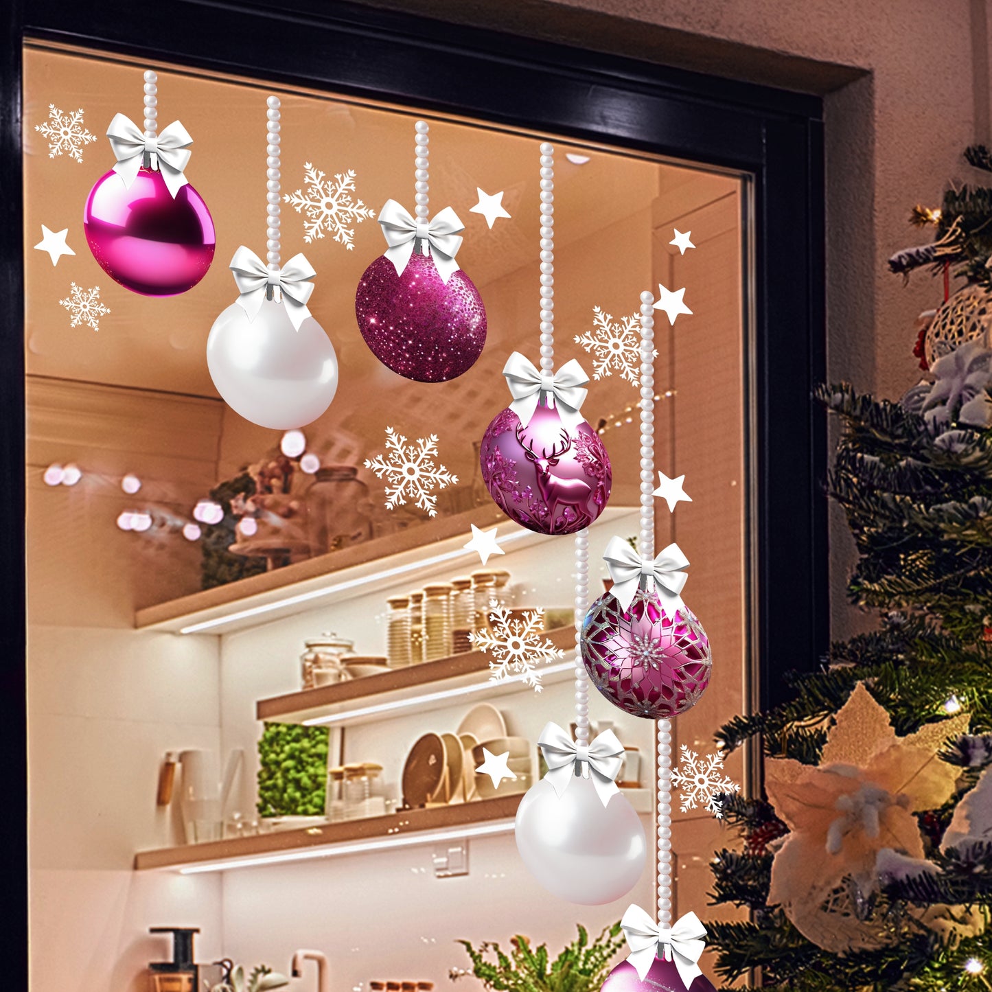 Christmas Sign Writing Kit - Magenta Galaxy