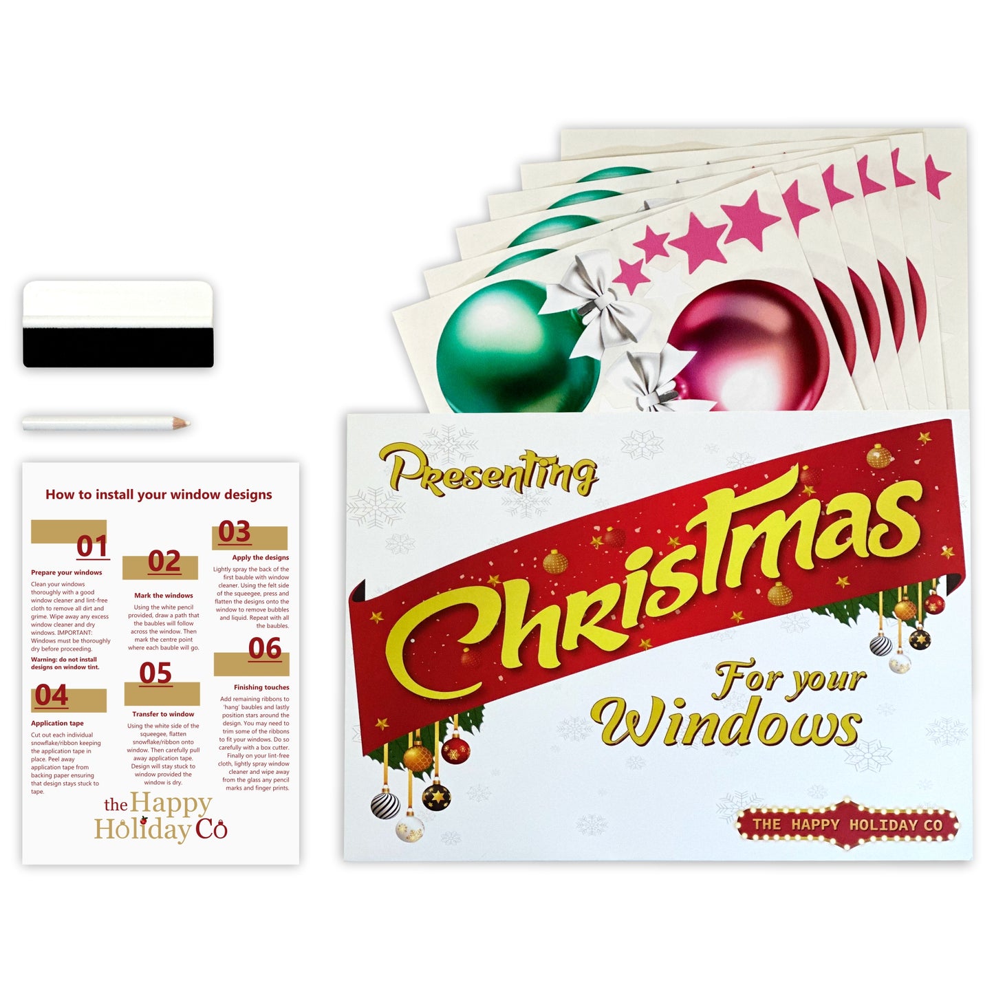Christmas Sign Writing Kit - Pastels