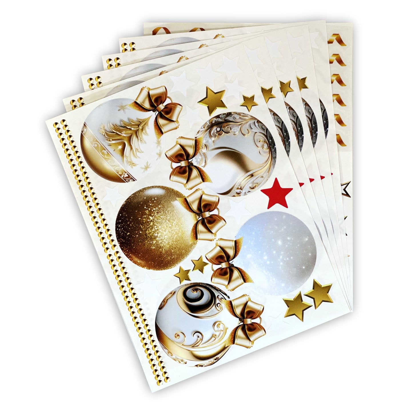 Christmas Sign Writing Kit - Gold Glitter Tree