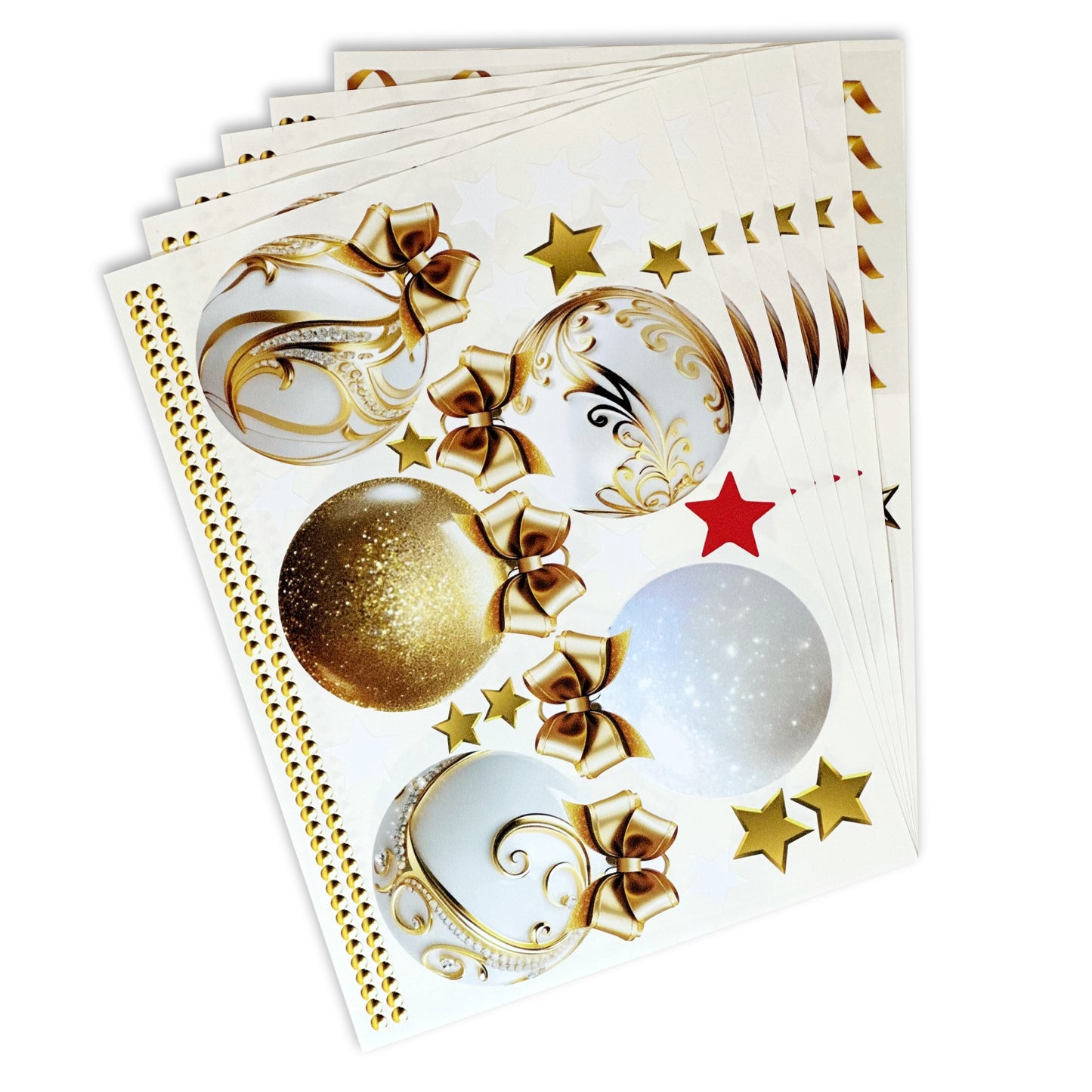 Christmas Sign Writing Kit - Gold Diamond Swirl