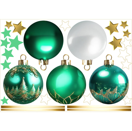 Christmas Sign Writing Kit - Sea Green