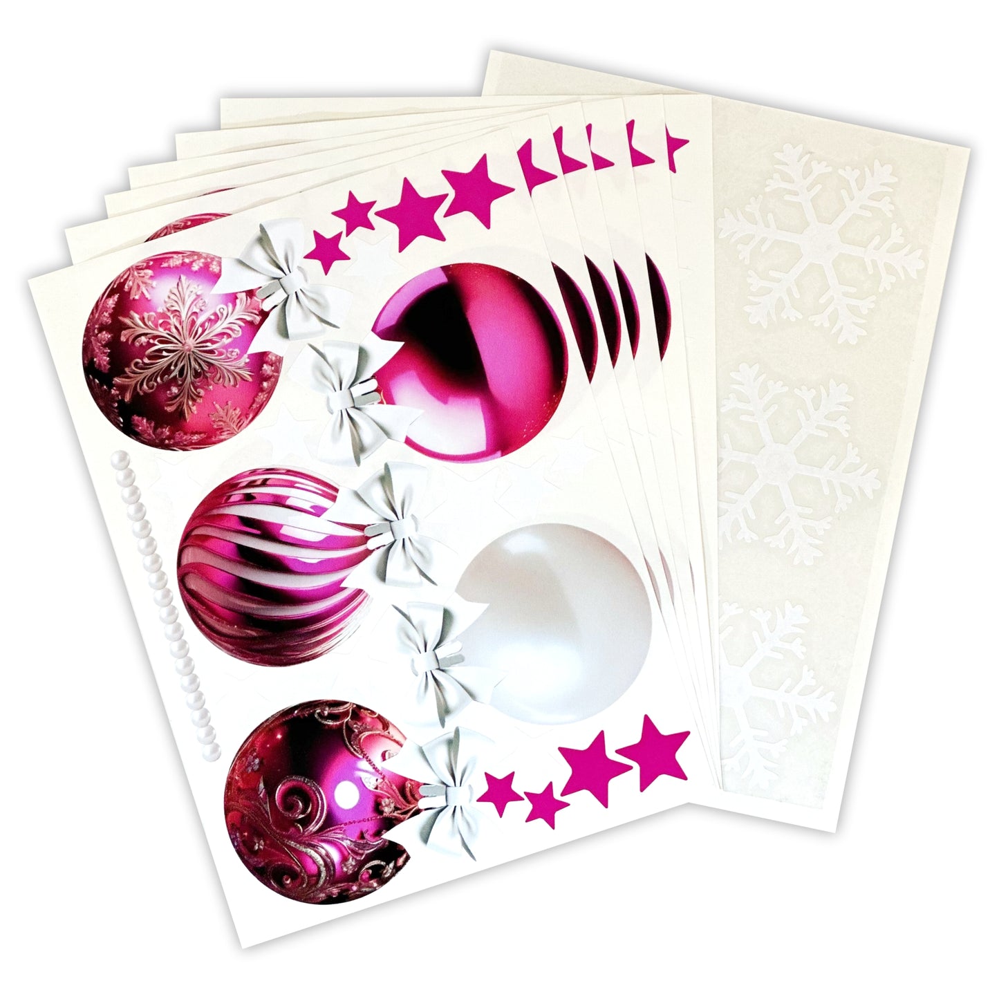 Christmas Sign Writing Kit - Magenta Swirl