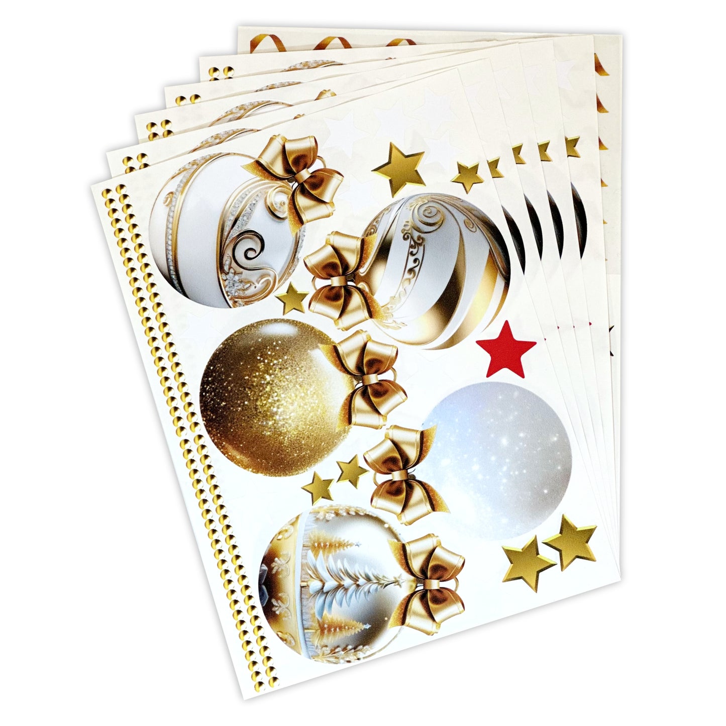 Christmas Sign Writing Kit - Gold Silver Tree